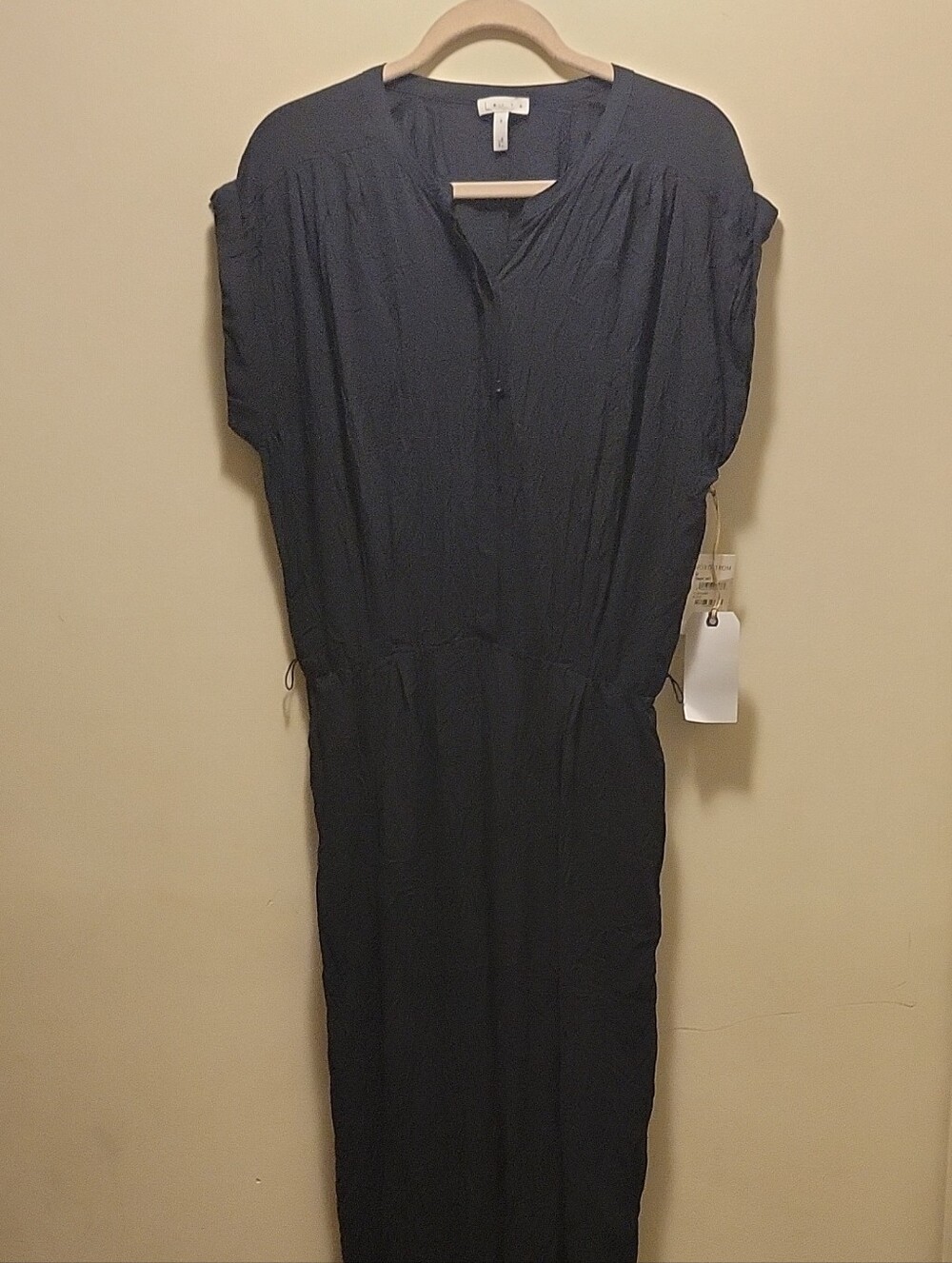 Leith Black Casual Jumpsuitp